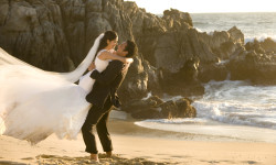 Cabo Wedding Guide - Bride and Groom on Cabo Beach