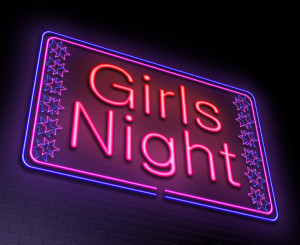 Girls Night Sign - Cabo Bachlorette Party